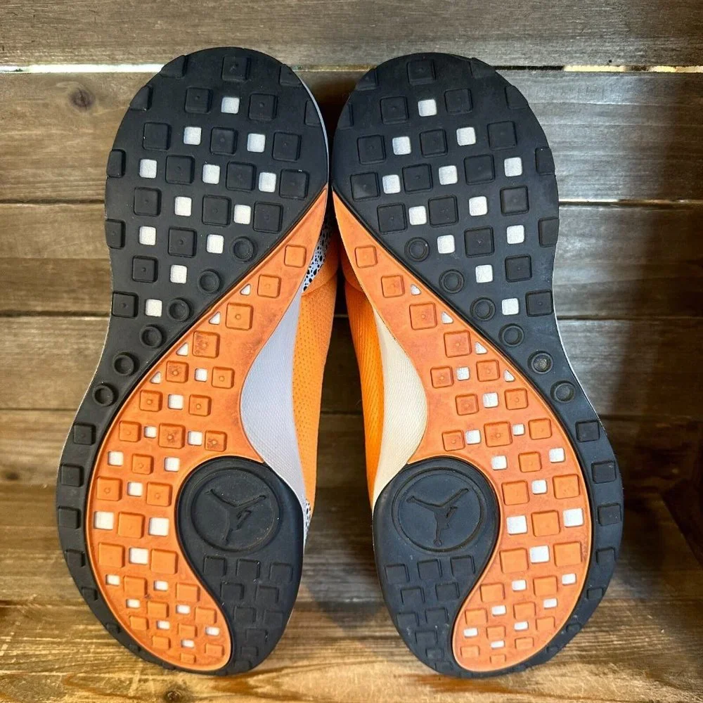 Mens Nike Jordan Zoom Tenacity 88 Safari Orange Running Shoes Sneakers Size 11.5